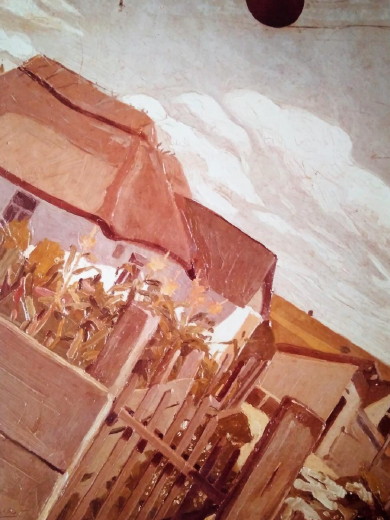 Image - Mykola Anastaziievsky: My Home (1914).